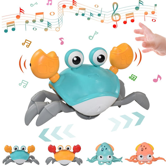 Crawling Musical Crab Toy